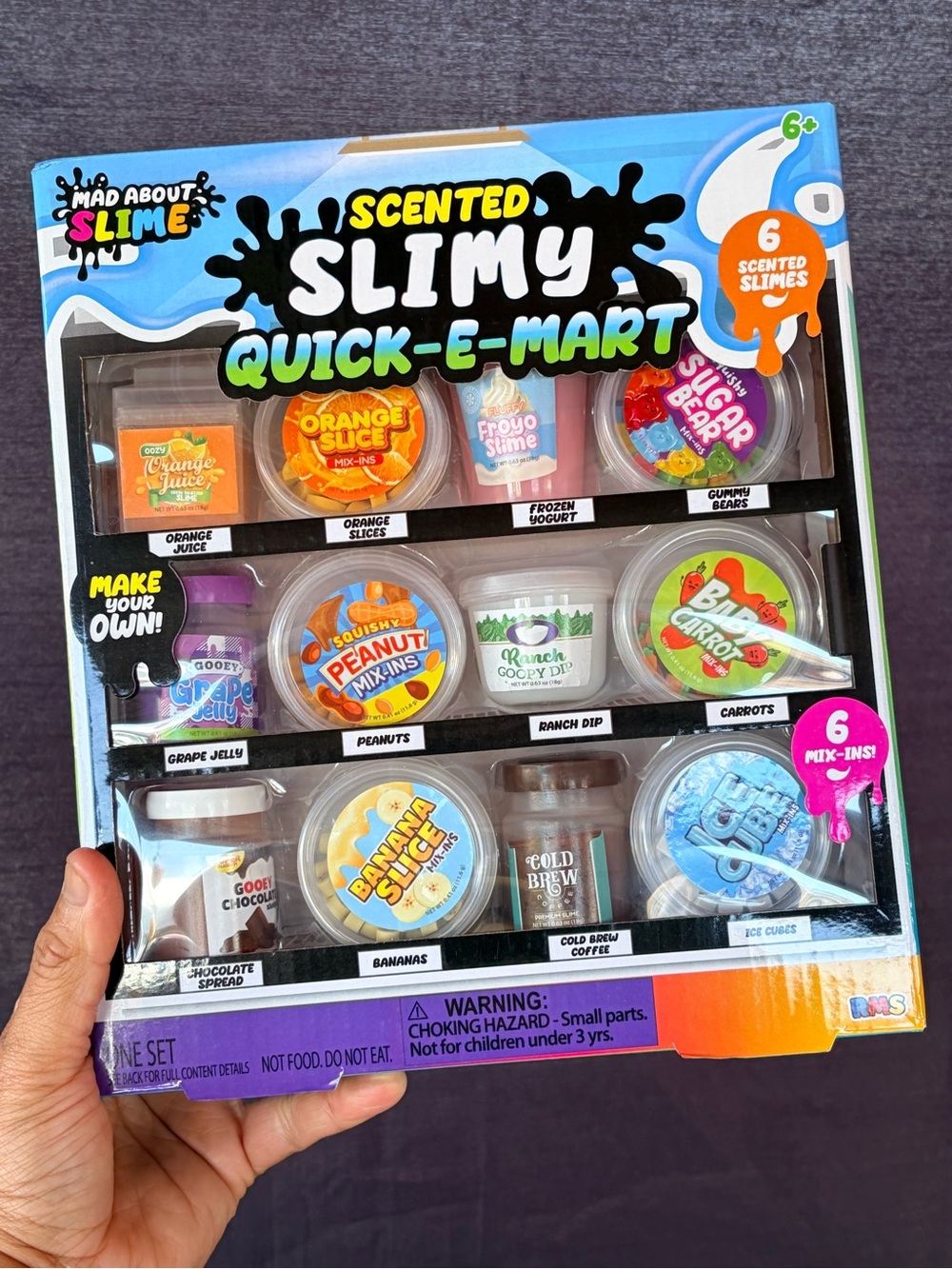 Scented Slimy Quick-E-Mart Play Slime Kit -